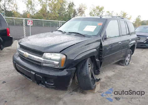 2007 Chevrolet Trailblazer Ls from USA, damaged, VIN 1GNDS13S072194968